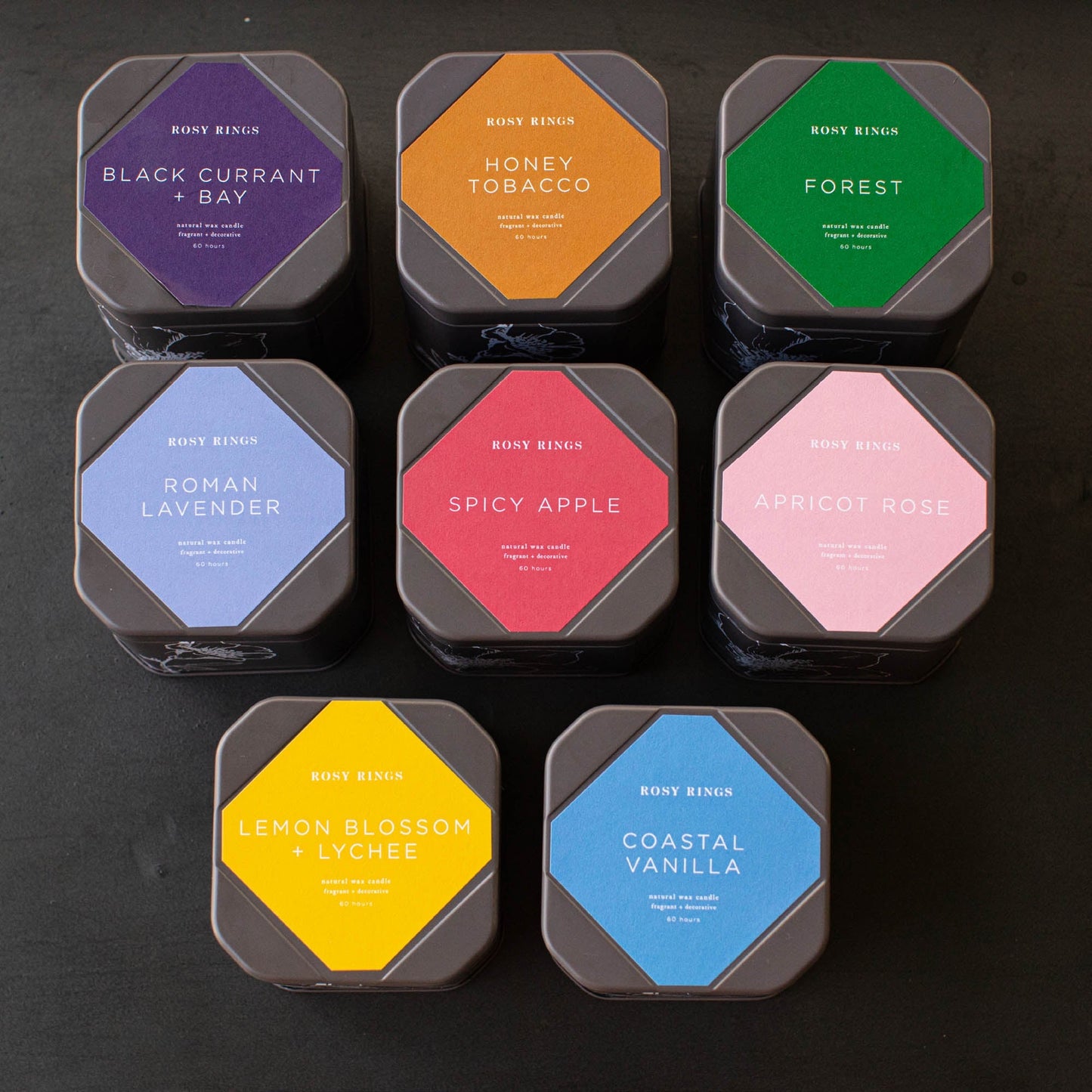 Accent Tin Candle - Lemon Blossom