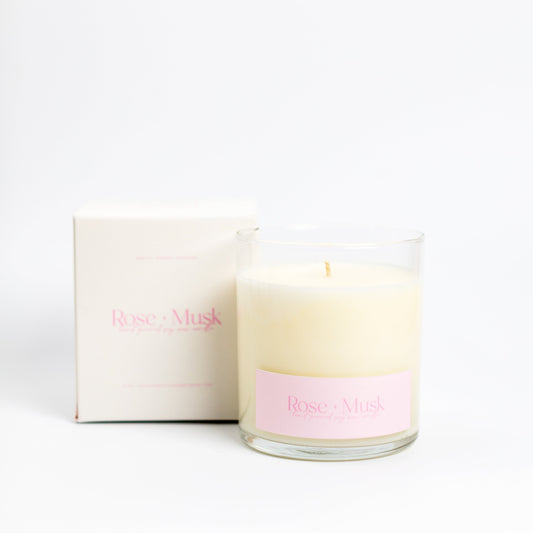 Rose Candle