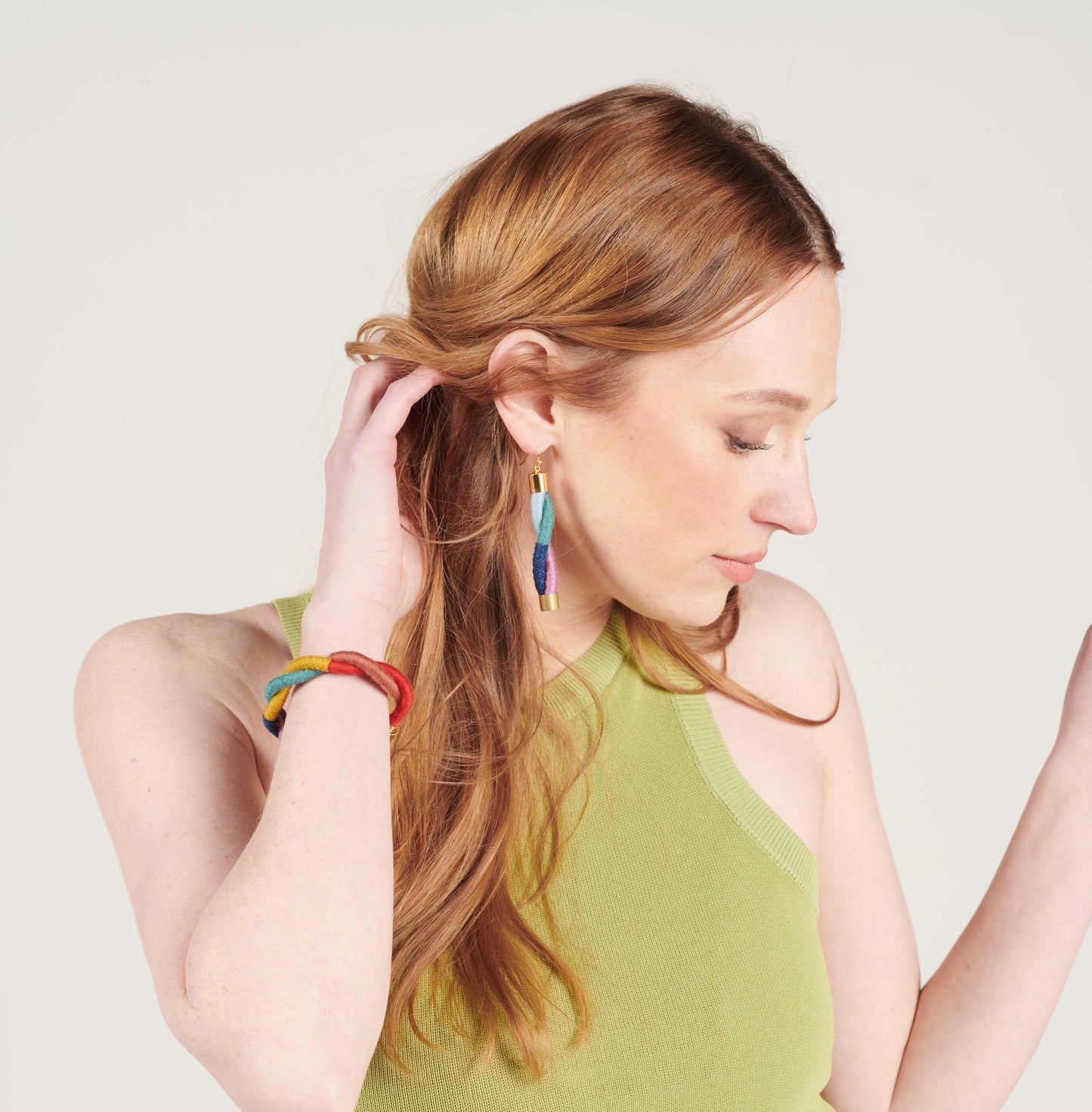 Twist Rainbow Earrings