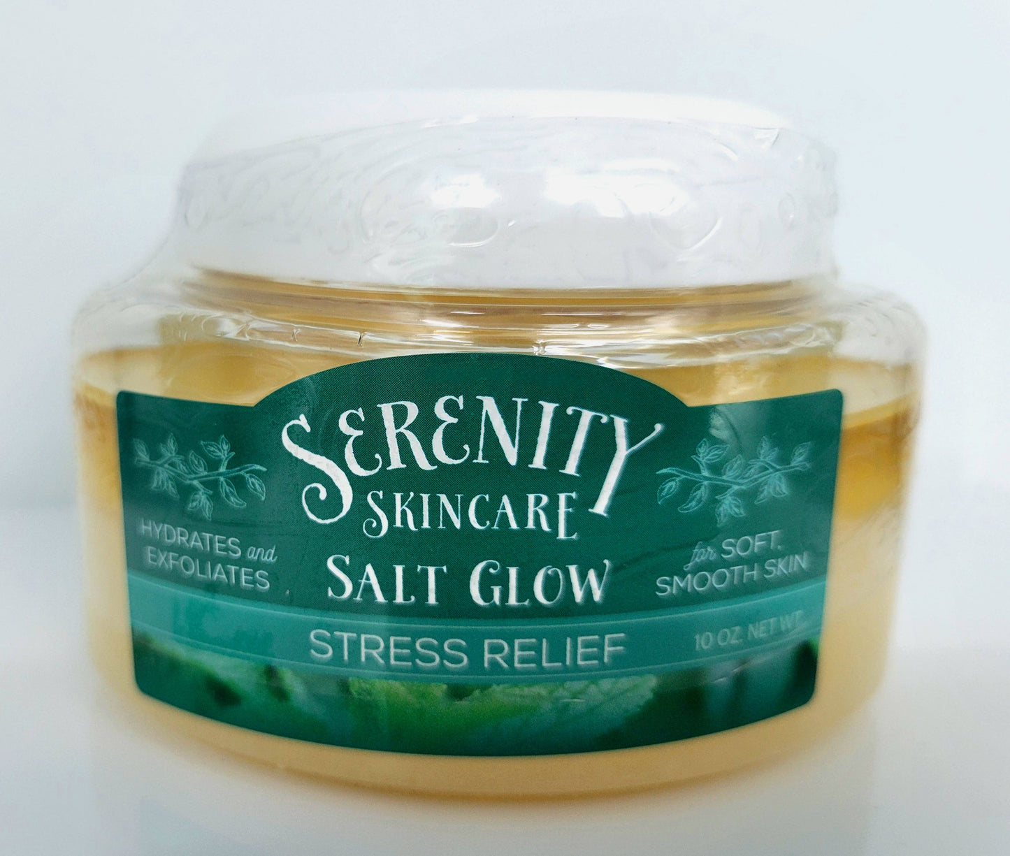 Stress Relief Exfoliating Scrub – Aromatherapy Salt Glow by Serenity Acres Farm™