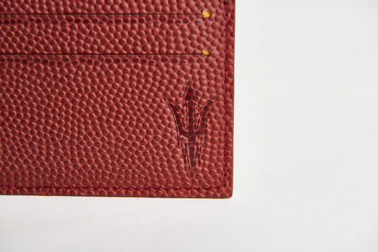 ๐ ASU Football Leather Card Case