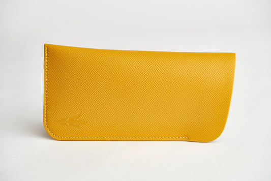 ๐ก ASU Gold Epsom Leather Sunglass Case Holder