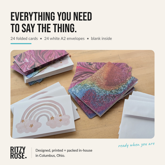 Quiet December Holiday Cards