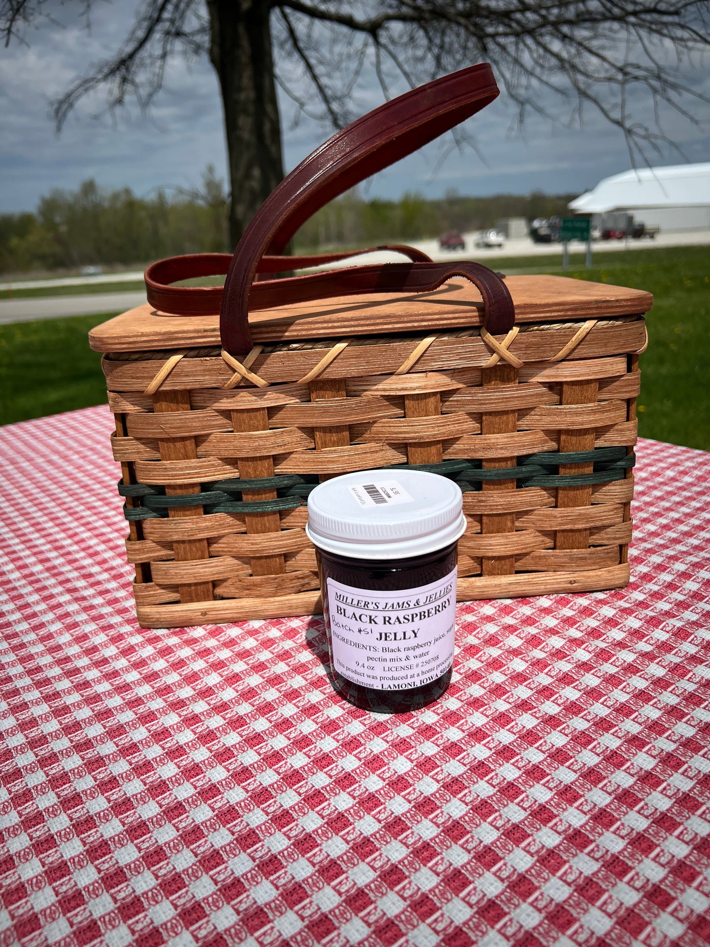 Miller’s Black Raspberry Jelly | Authentic Local Amish-Made Seedless Spread