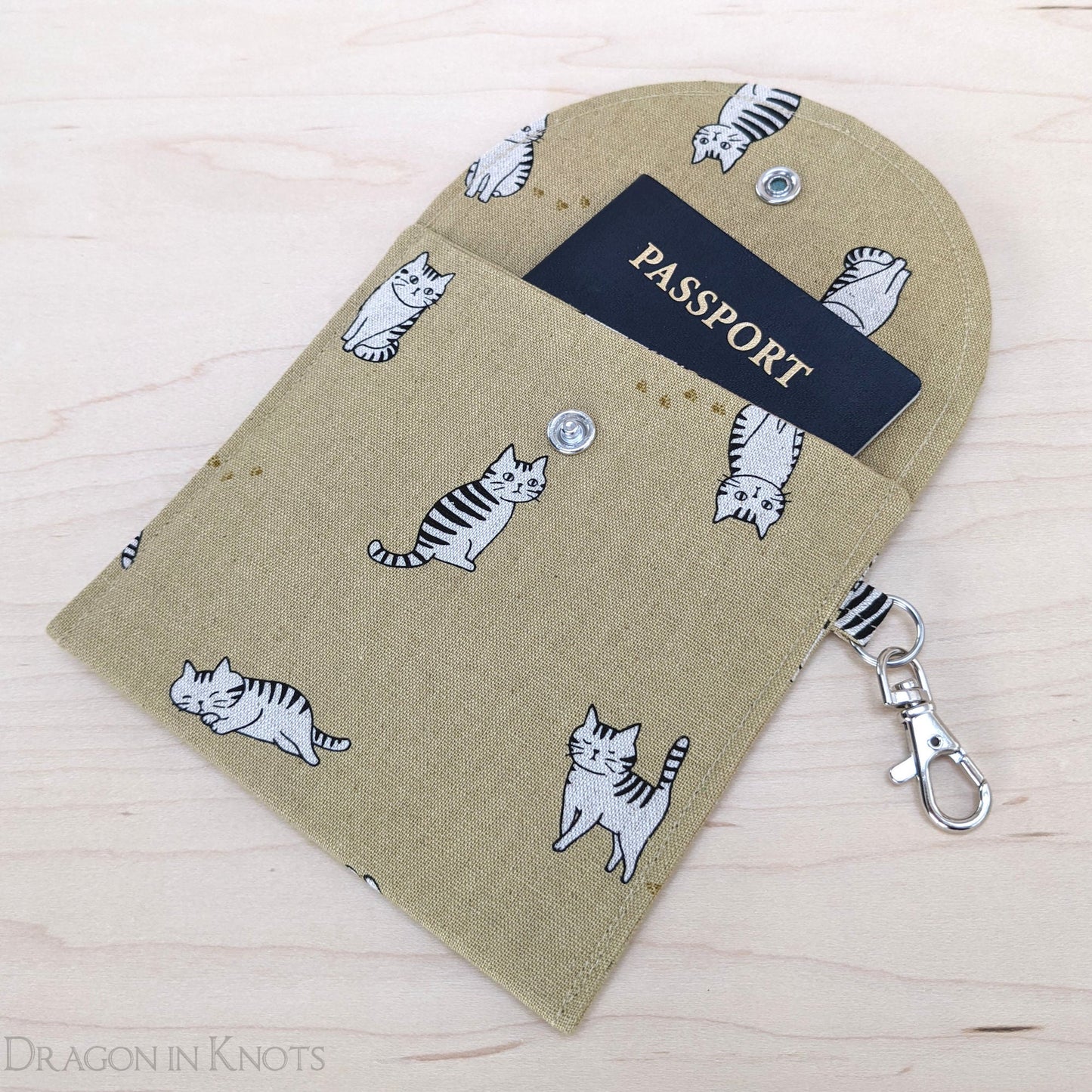 Striped Cats 5in Accessory Pouch
