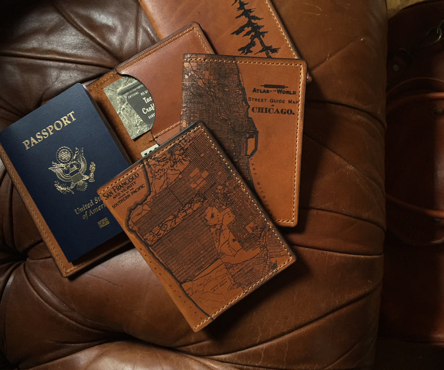 Toronto Map Passport Wallet