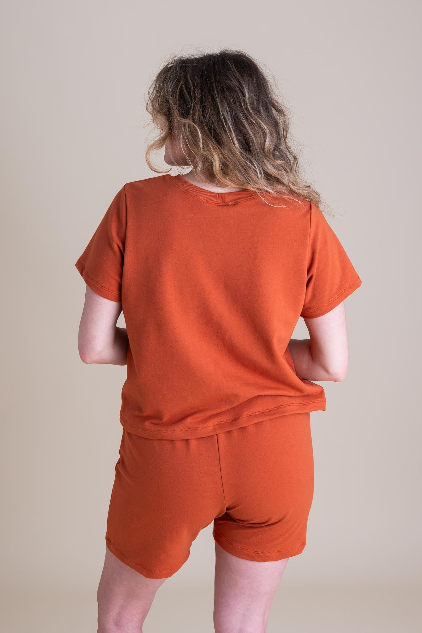 Liza Tee (Updated) in Persimmon