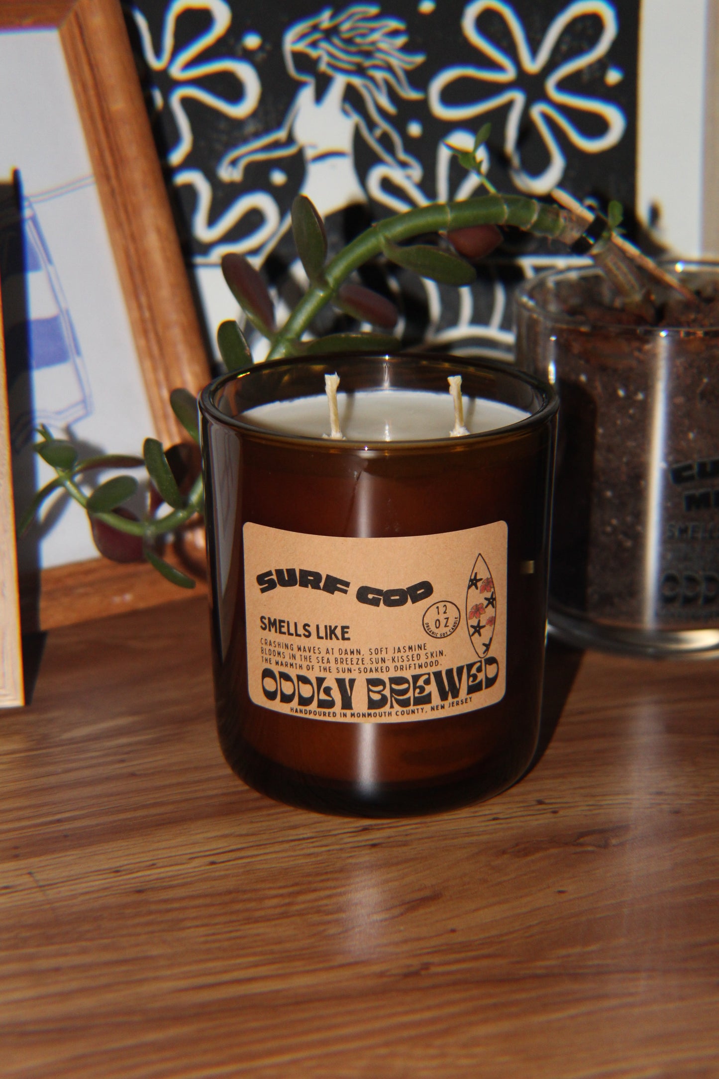 Surf God Soy Candle