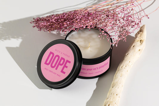 DOPE candle