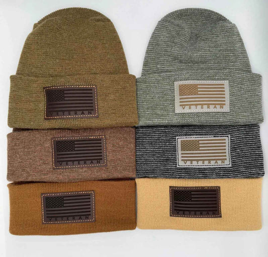 Haakwear H Stitch Cuffed Beanie, Veterans Collection