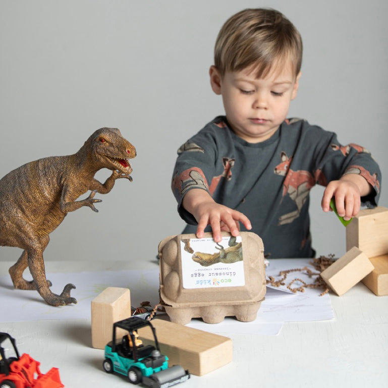 Non-Toxic Beeswax Crayons - Dinosaur Eggs
