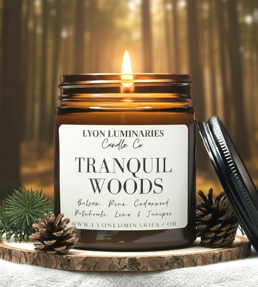 Tranquil Woods Soy Blend Candle