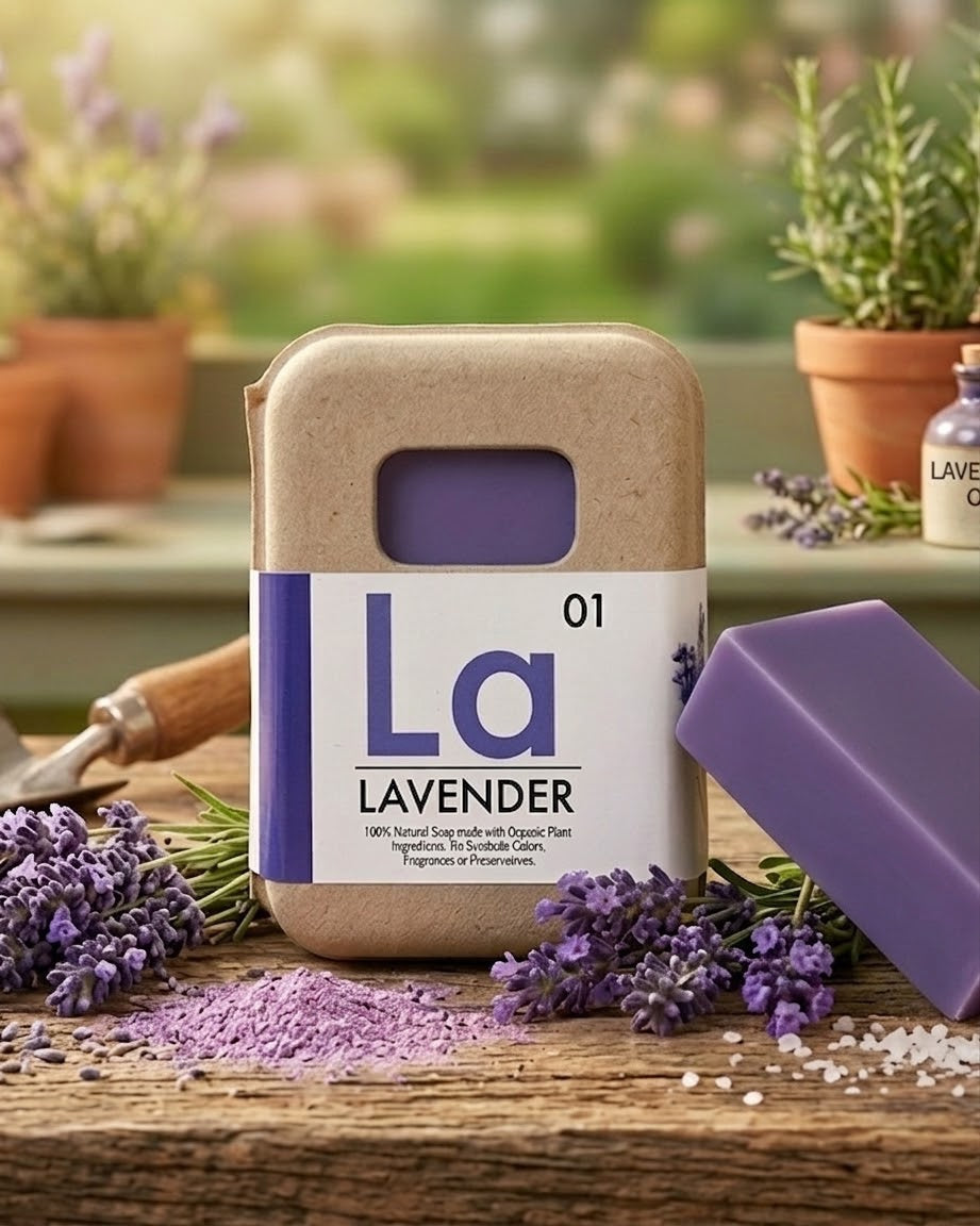Organic Lavender Soap Bar