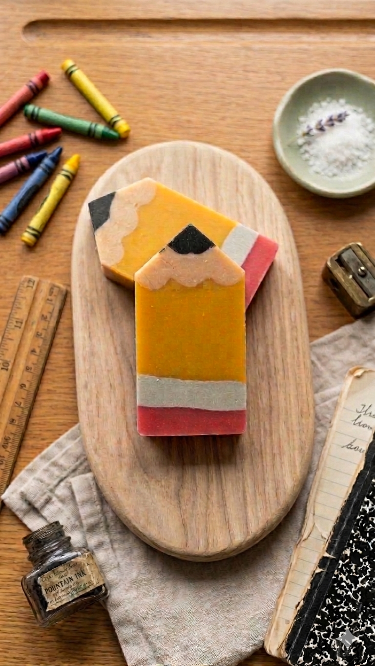 The A+ Bar Pencil Handmade Artisan Soap