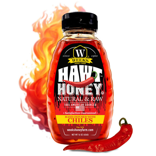 HAWT Hot Honey | Raw Honey Infused with Chiles