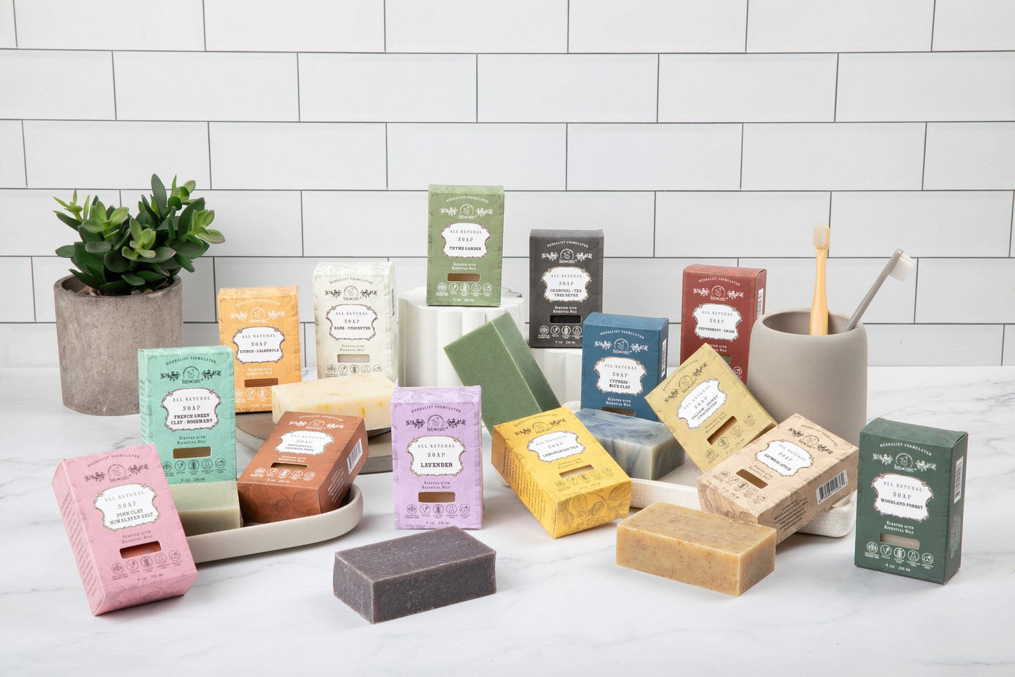 Organic Vegan Bare Unscented Bar Soap