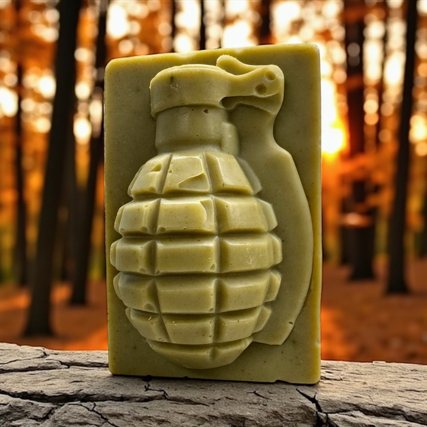 First Light Grenade Soap (Spearmint, Eucalyptus, Citrus, Rosemary, Cedar)