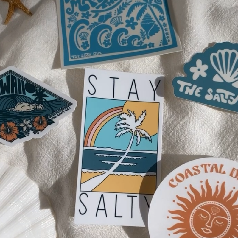 Salty Gem Sticker