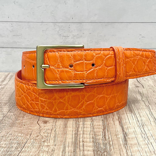 Full Skin Belt, Orange Matte