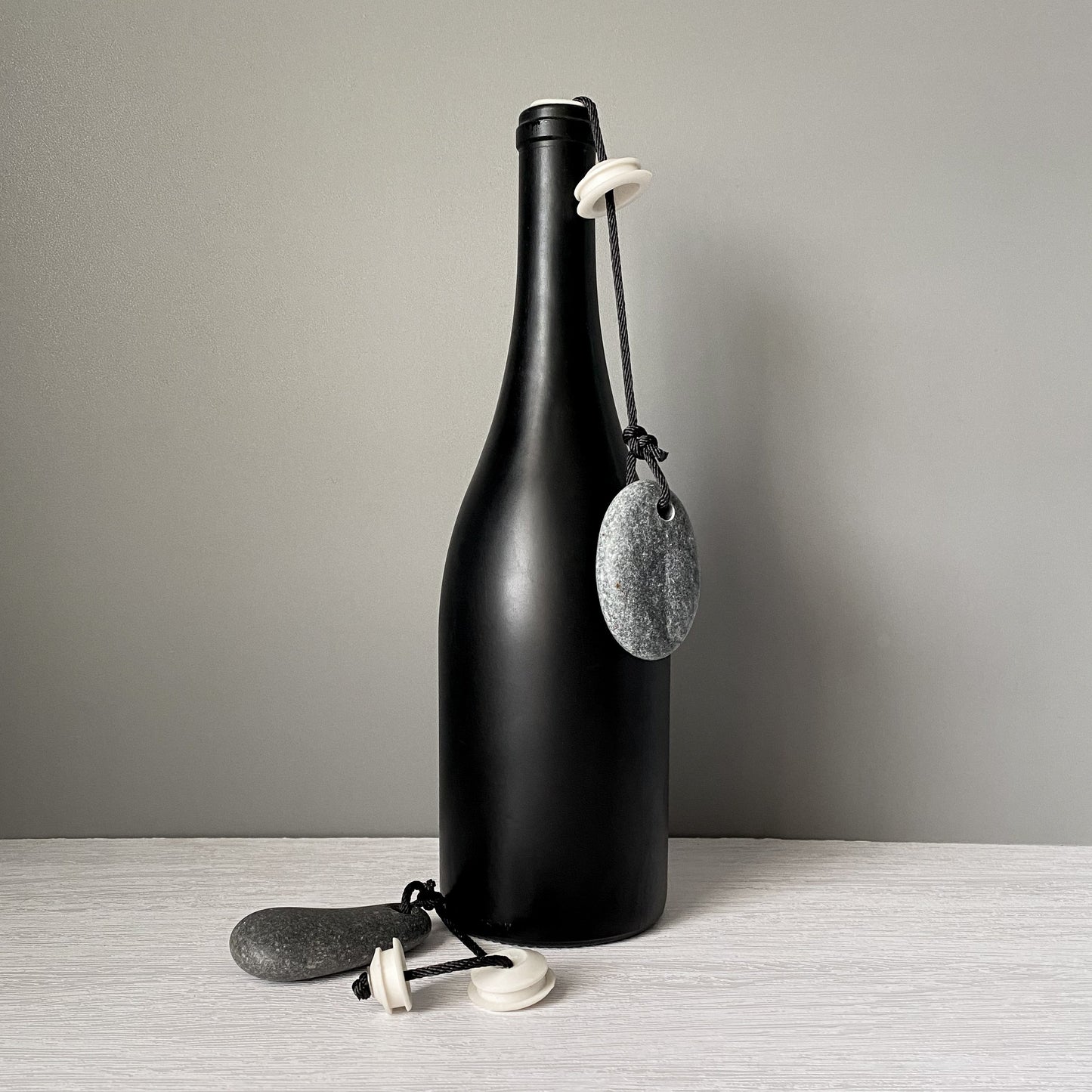 The "I Ain't Lifting That Rock" Stone Bottle Stopper