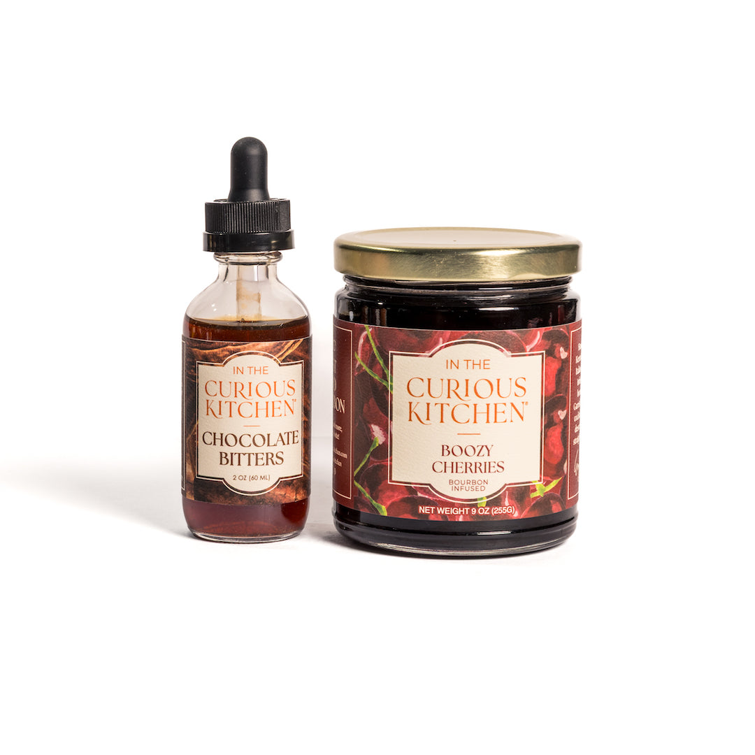 Old Fashioned Cocktail Kit | Cherries & Bitters