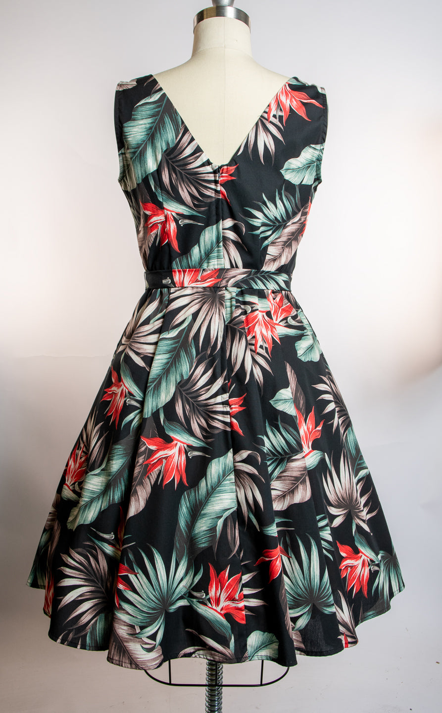Marie Dress - Bird of Paradise, Black *sale