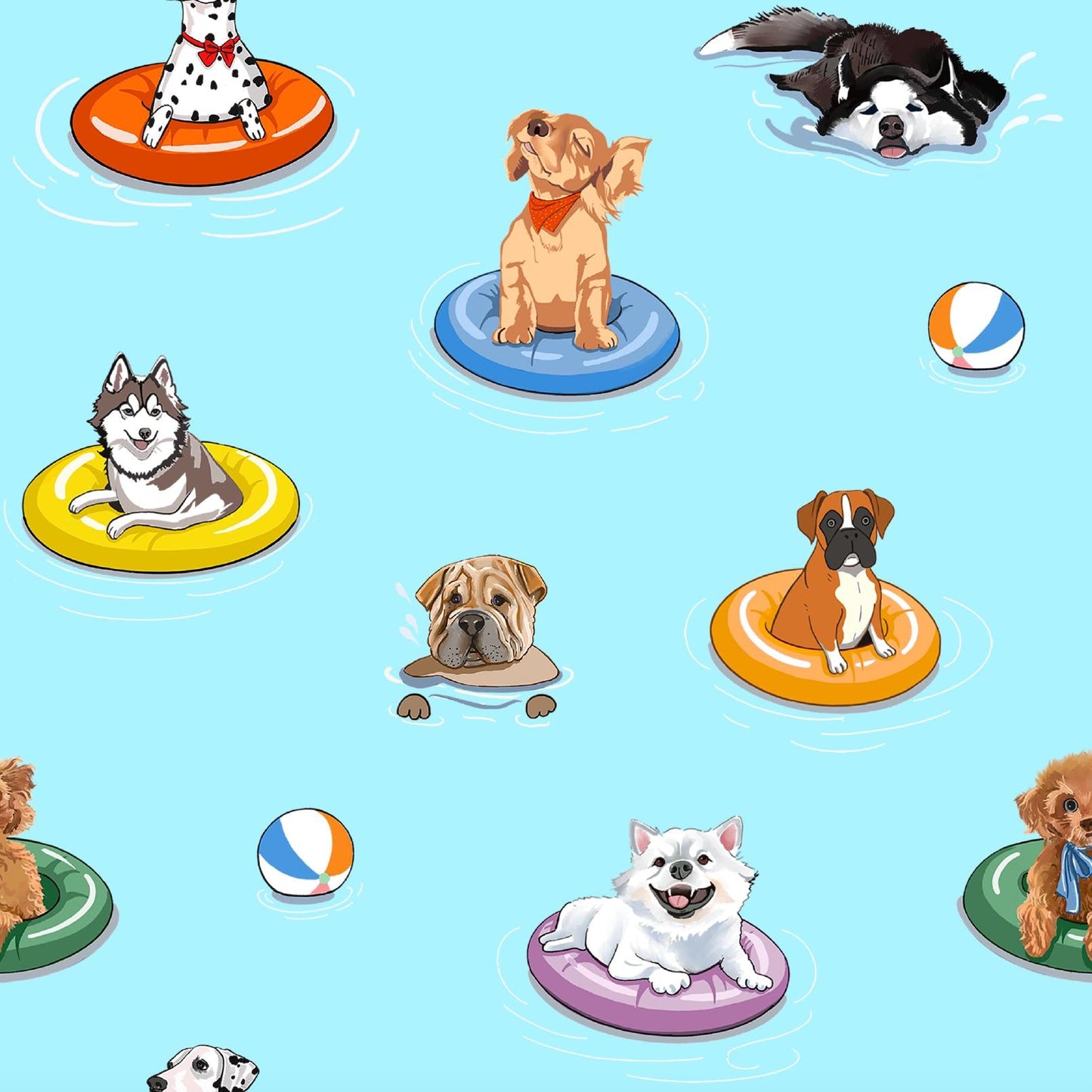 Poolside Pups Quilt
