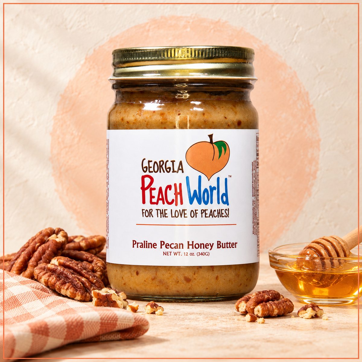 Praline Pecan Honey Butter