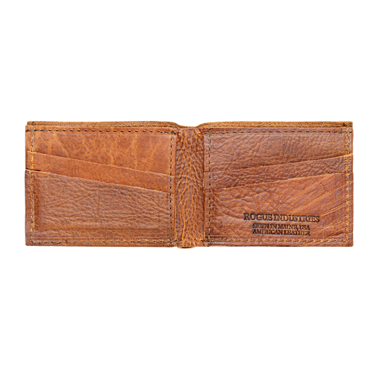 Heritage Wallet in Bison Leather