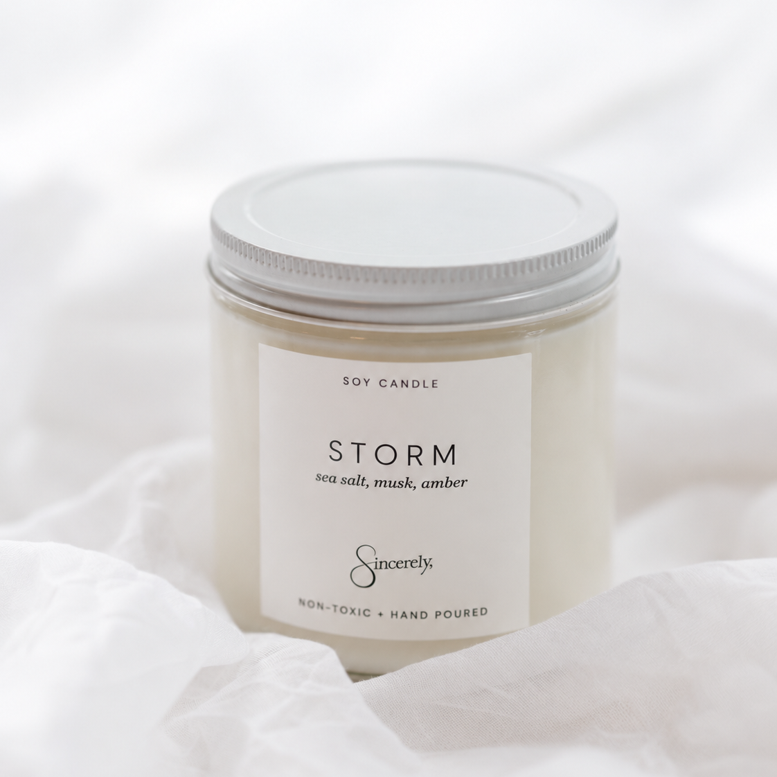 Storm Candle - Sea Salt & Musk