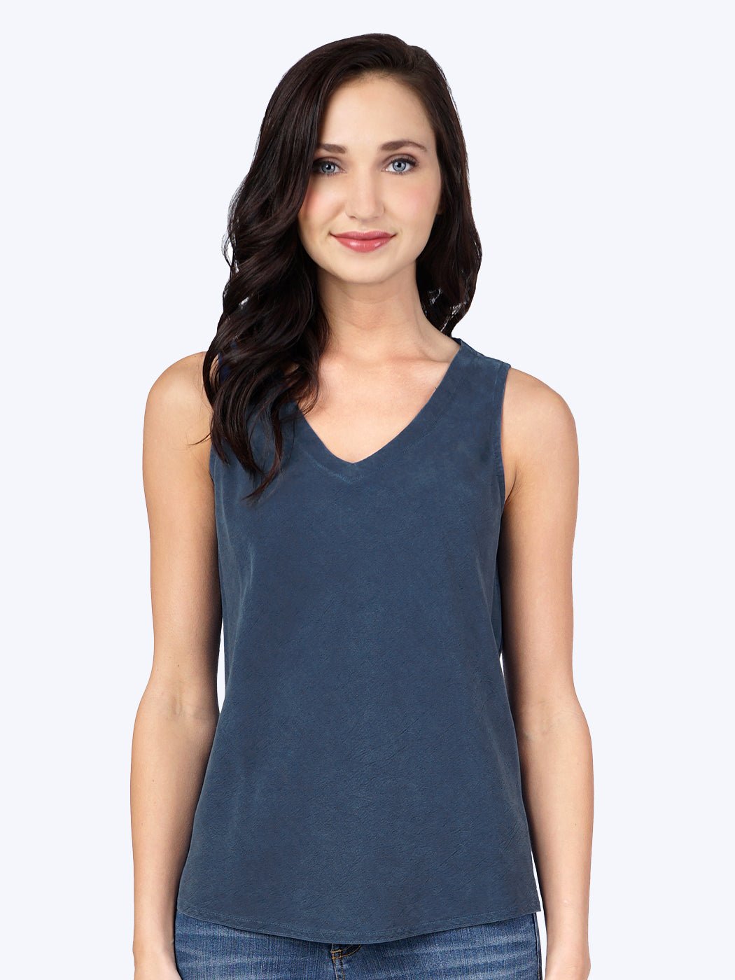 Tianello Plus TENCEL™ Whisper Knit Erika Tank 0X, 1X, 2X, 3X