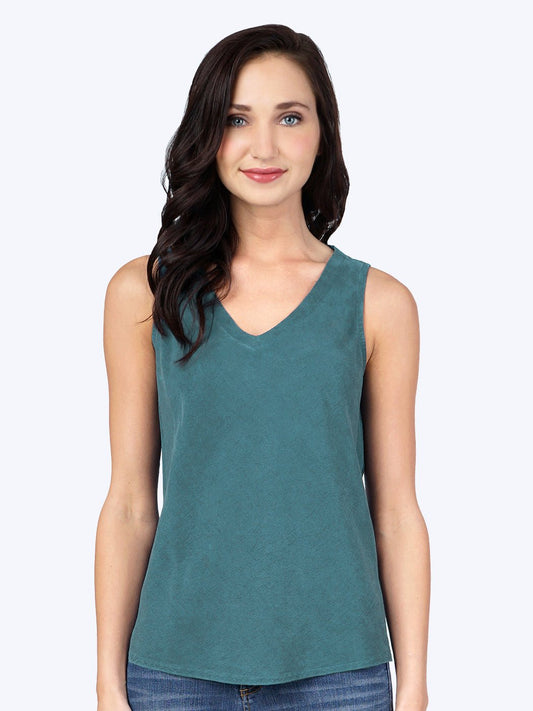 Tianello Plus TENCEL™ Whisper Knit Erika Tank 0X, 1X, 2X, 3X