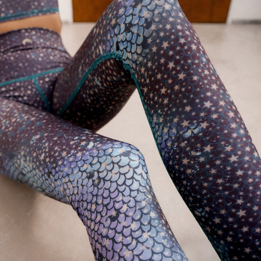 Mermaid Fairy Queen Teal Hot Pant