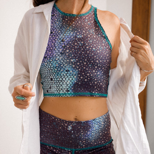 Mermaid Fairy Queen Teal Mermaid Tank