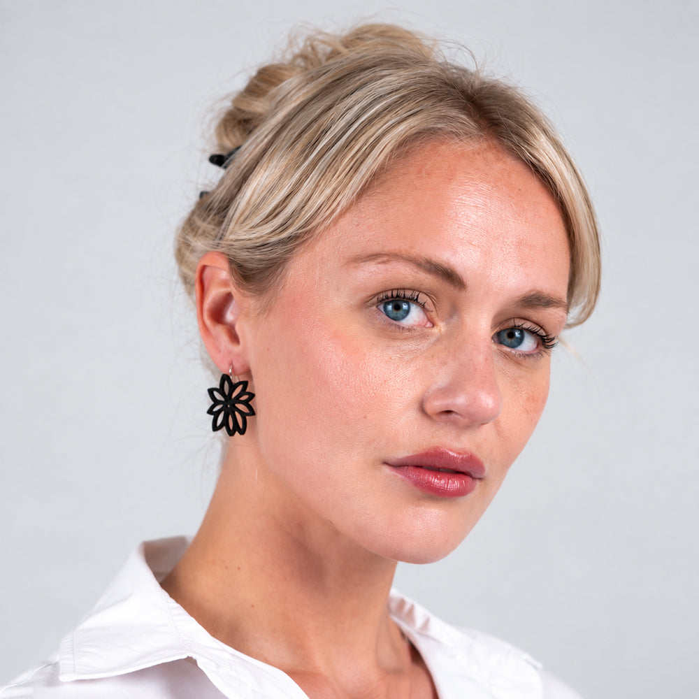 Tropical Flower Earrings