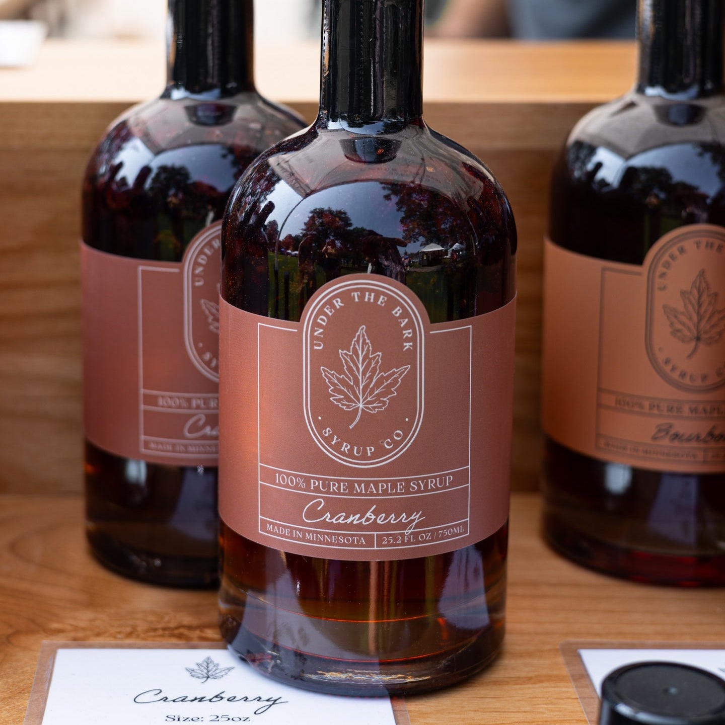 Cranberry Maple Syrup