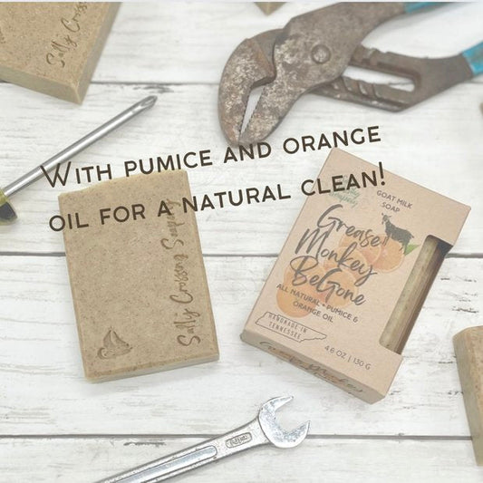 Grease Monkey Soap Bar with Pumice