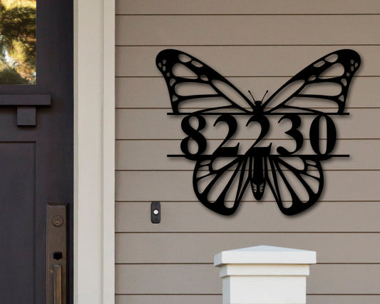Butterfly Wall Art Metal Sign