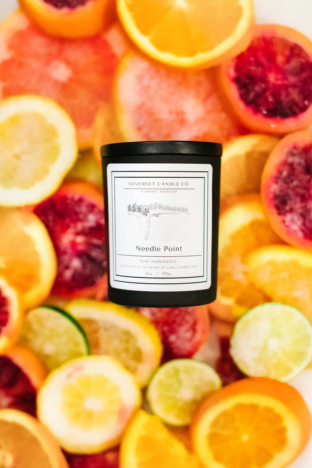 Needle Point Candle