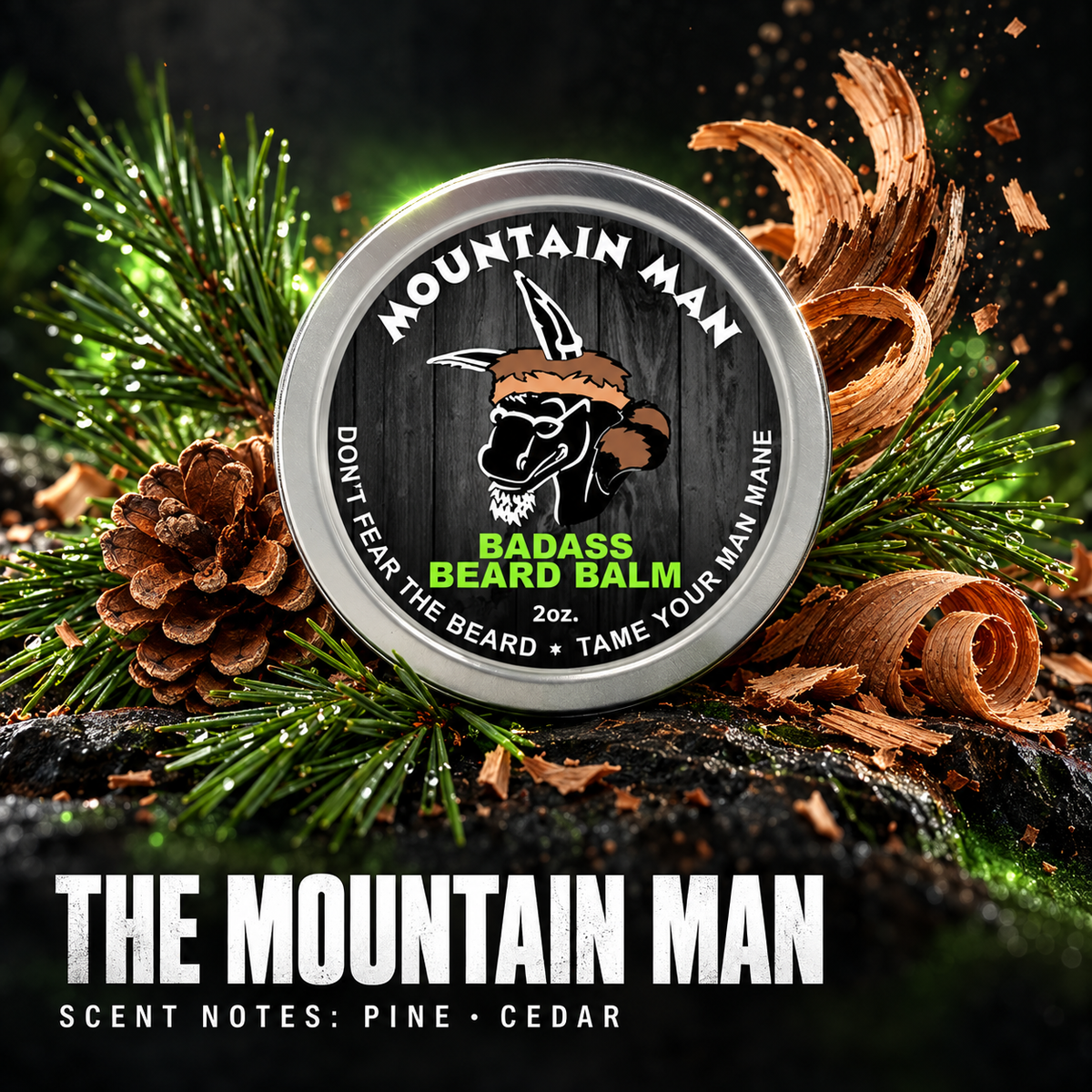 The Mountain Man Beard Balm