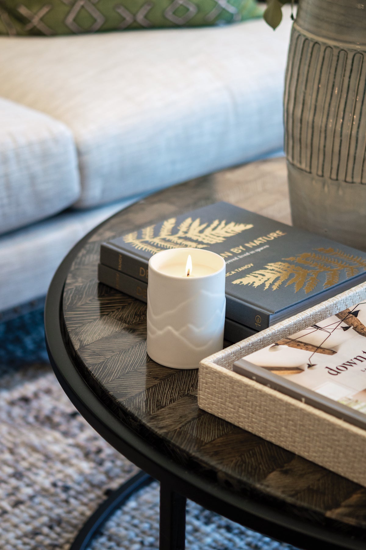Lakeside 12 oz. Balsam + Feather Mountain Candle