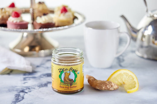 Organic Bee-ing Better Honey Tea โ Immune-Boosting Lemon Ginger Blend