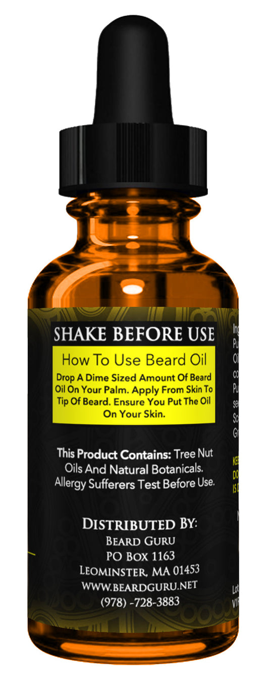 BeardGuru Smooth Whiskey Beard Oil