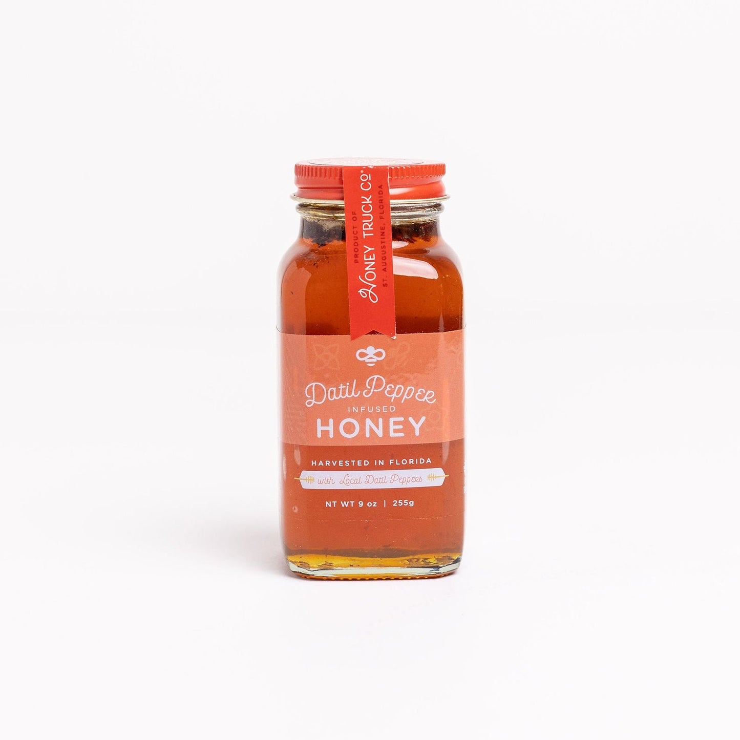 Raw Datil Pepper Infused Honey