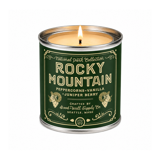 Rocky Mountain National Park Candle