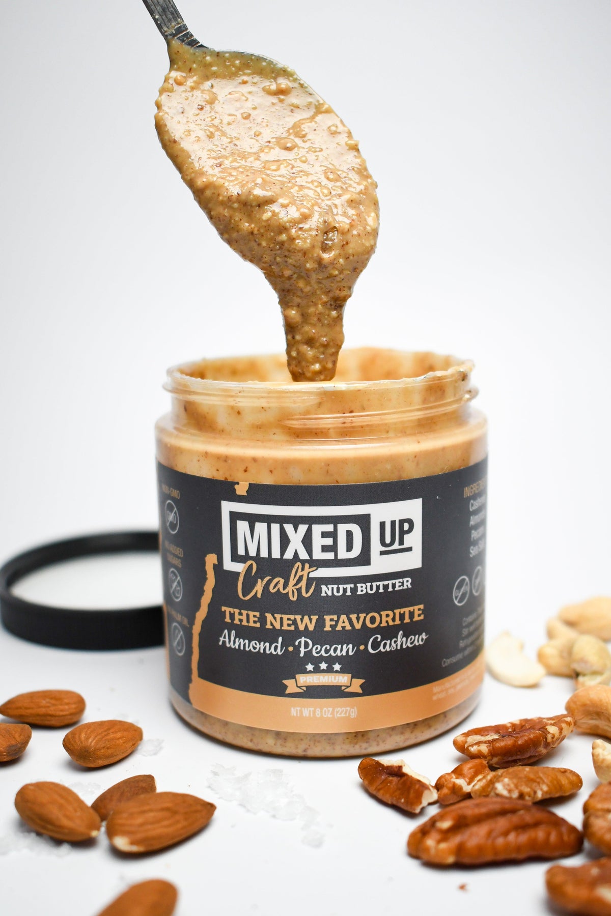 "The New Favorite" - Almond, Pecan, and Cashew Nut Butter - 8 oz