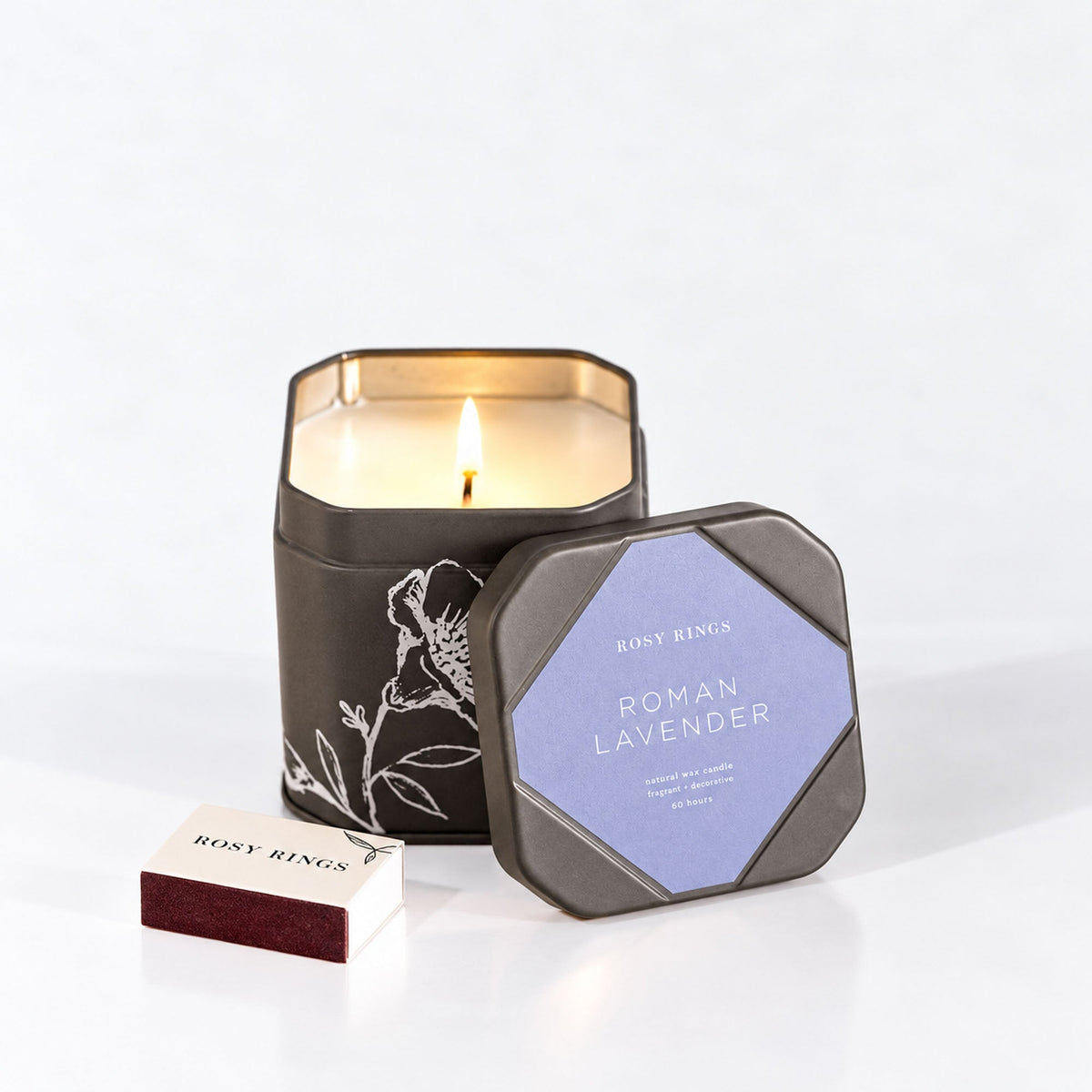 Accent Tin Candle - Roman Lavender