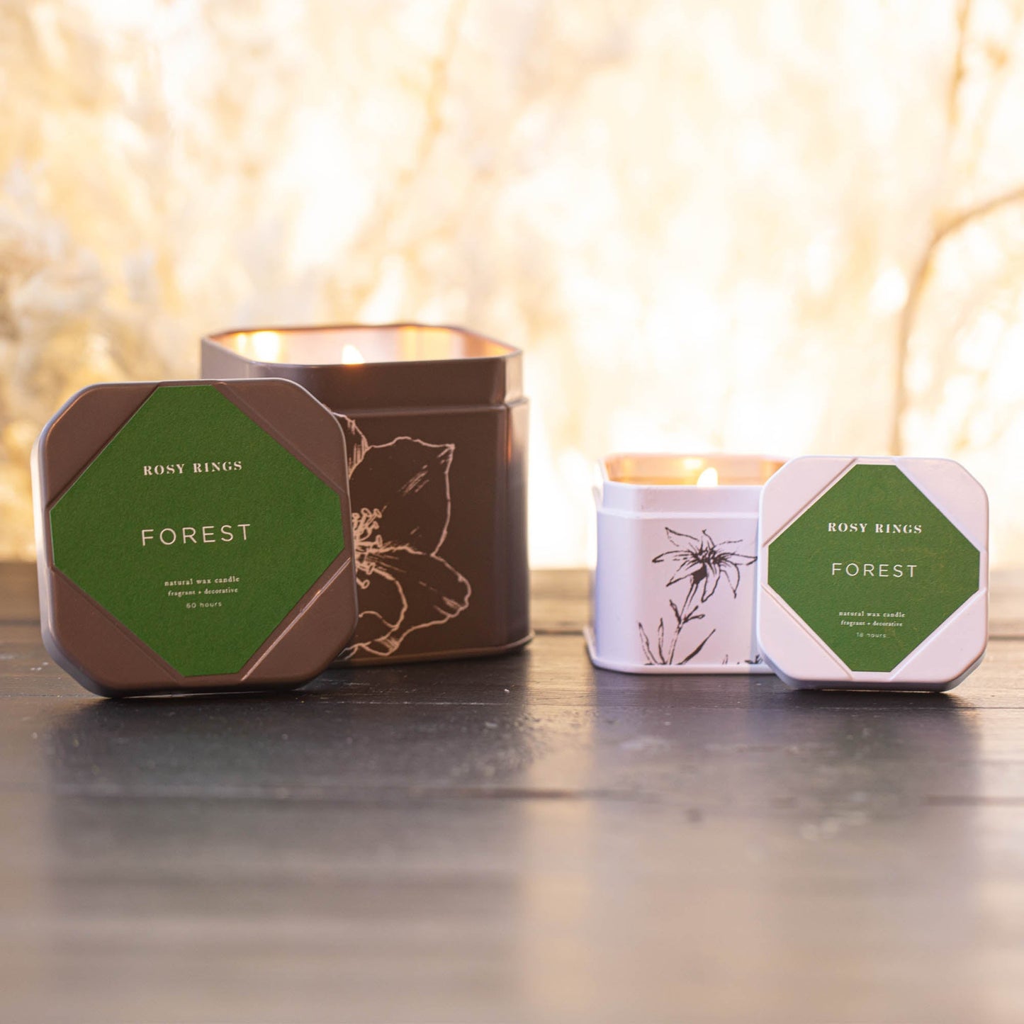 Petite Tin Candle - Forest