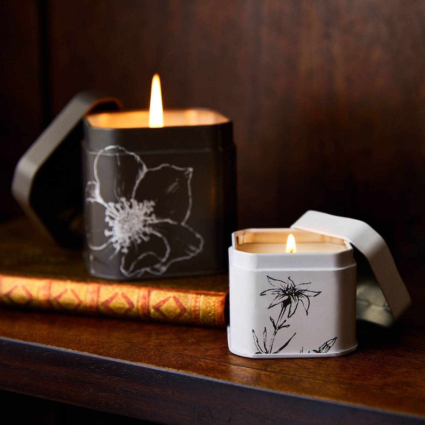 Accent Tin Candle - Lemon Blossom