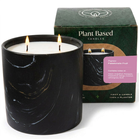 Passionate Fruit Black Marquina Candle 17oz
